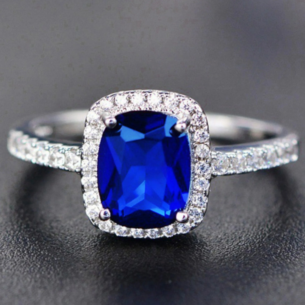New 925 Sterling Silver Ring Shines Simplicity Crystal Zircon Fashion Exquisite For women Jewelry Wedding Engagement Gift Party