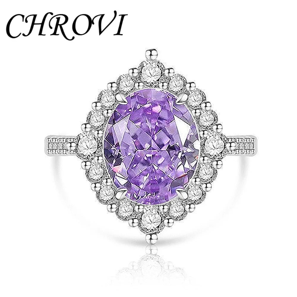Light luxury 925 sterling silver gemstone ring, luxurious jewelry, unisex, fashionable for work, parties, and weddings ring