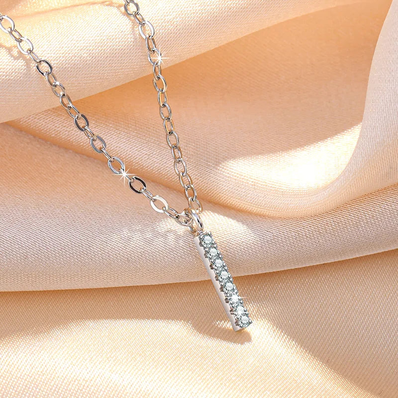 925 Sterling Silver Necklace Pendant Romance Heart Zircon High Quality For Woman Fashion Wedding Engagement Jewelry Gift