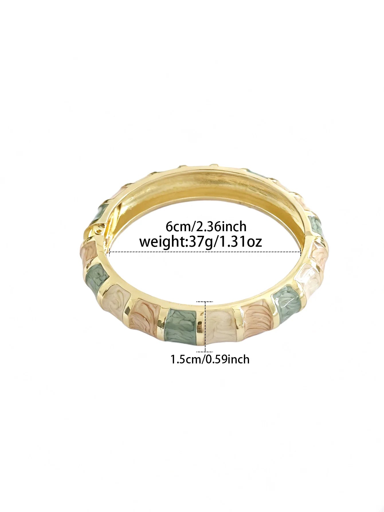 KMVEXO Vintage Imitation Enamel Dripping Oil Irregular Wave Cuff Bangles Punk Exaggerated Geometric Bracelet Women Men Jewelry
