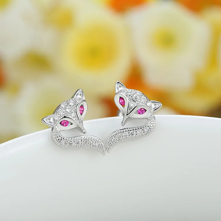 New 925 Sterling Silver Earrings Sparkly Zircon for Women Fashion Wedding Engagement Party Jewelry Gifts