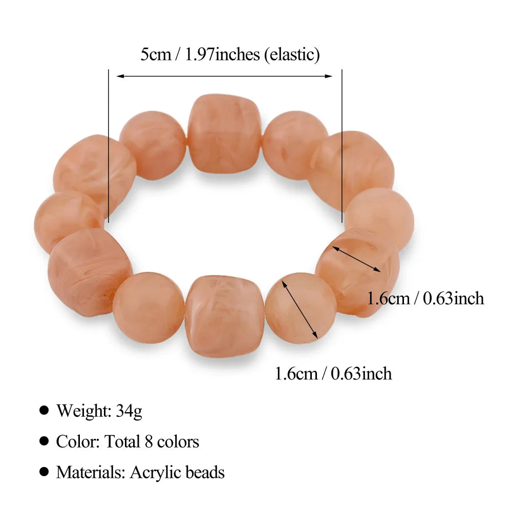 KMVEXO Sweet Pink Enamel Metal Spring Bangles For Women Exaggerated Geometric Wide Cuff Bracelets Girl's Aesthetic Jewelry