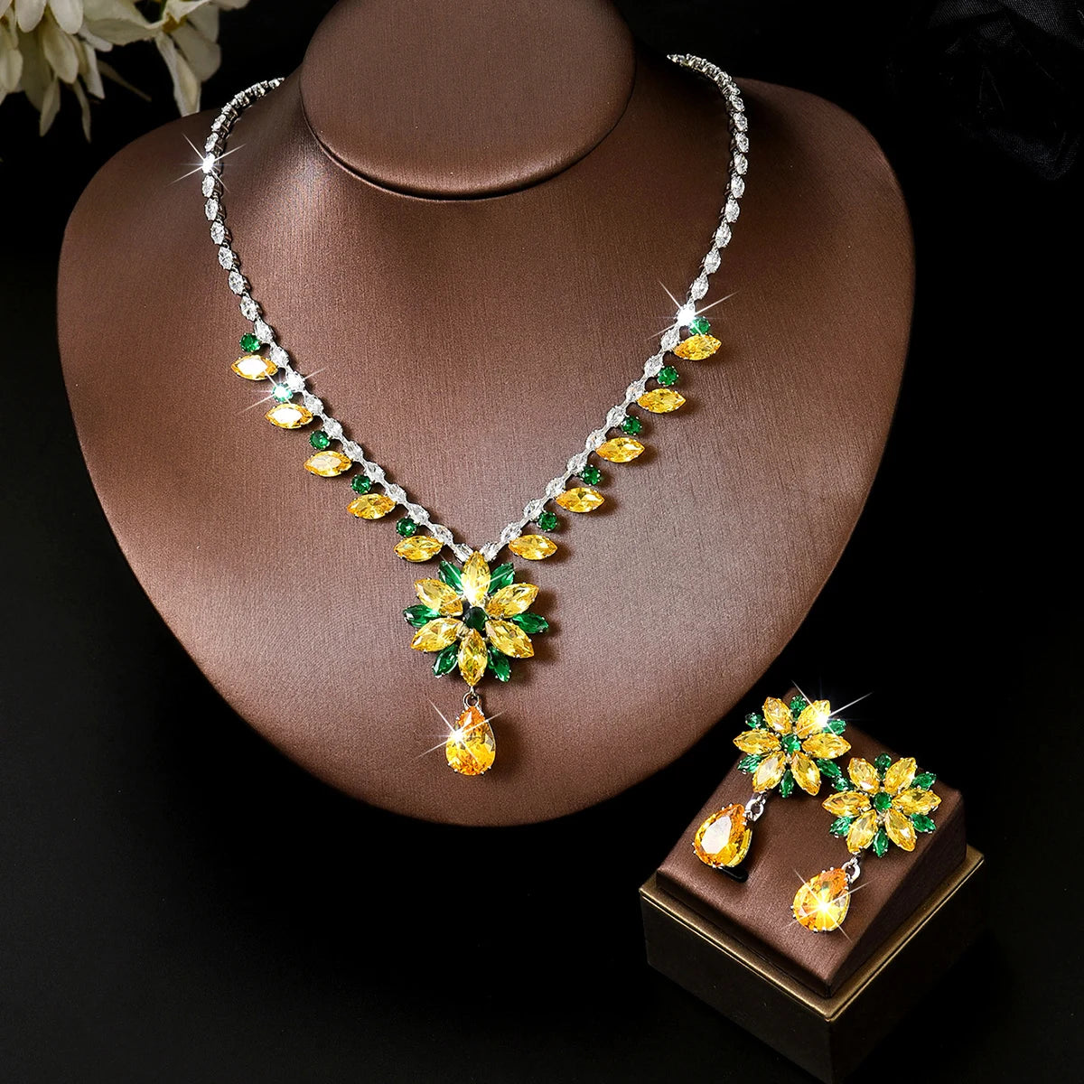 French Luxury Color Set with Floral Design, Exploring the Store, Taking Photos with Girlfriends, and Gifting as Companions