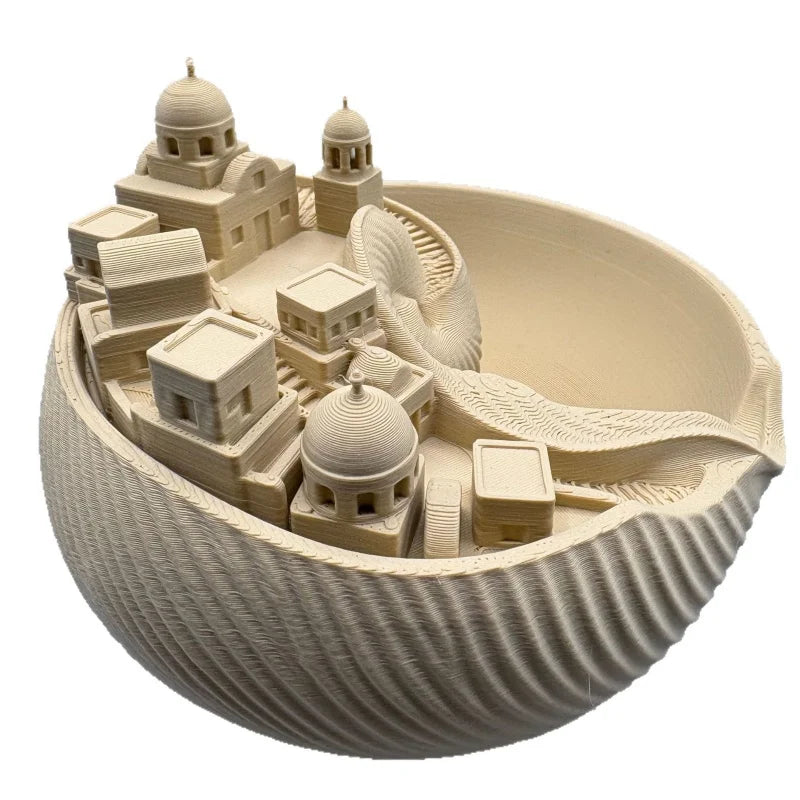 Santorini Coastal Style Conch Shell Storage Box Cute Key Jewelry Organizer Lovely Home Desktop Decor Ornament