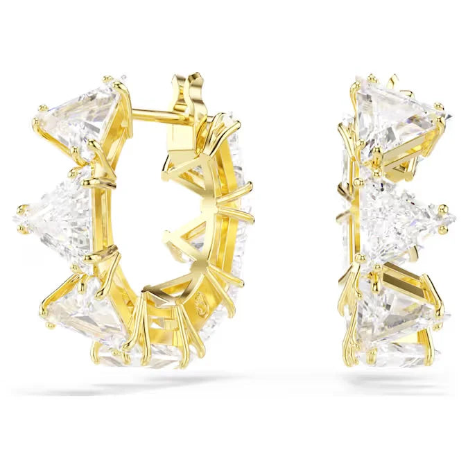 2026 New High-Quality Bee, Cupid's Arrow Heart Candy Snowflake Crystal Earrings for Women - Romantic and Elegant Holiday Gift