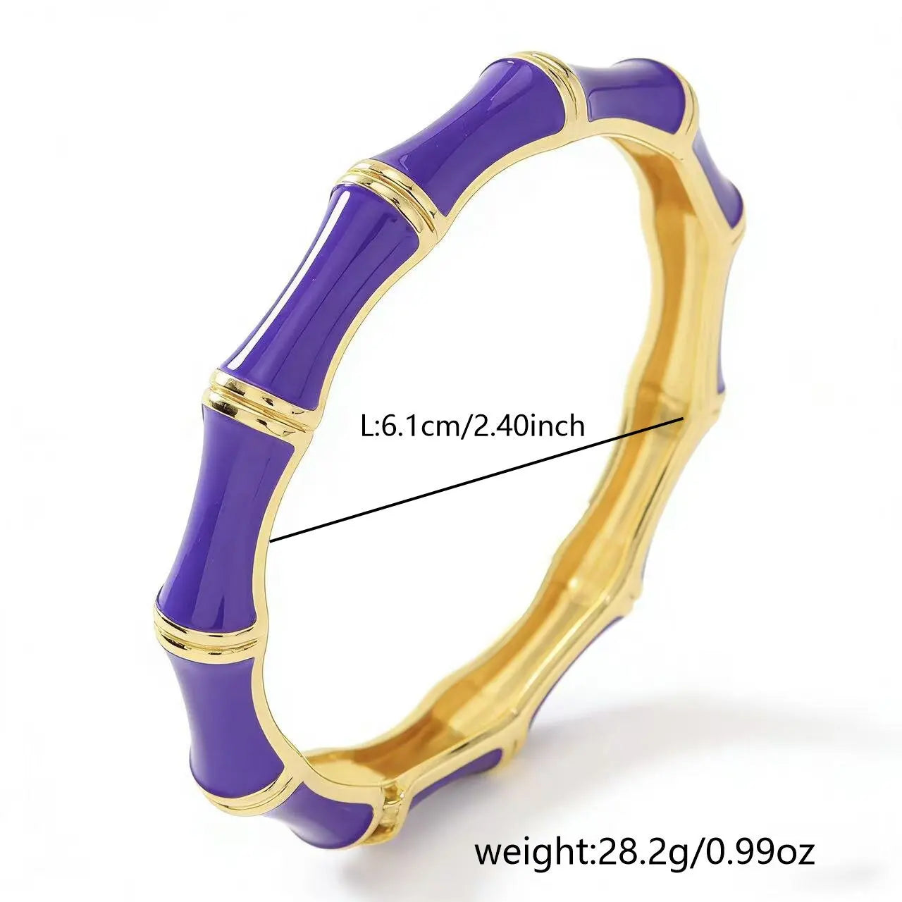 KMVEXO Irregular Purple Color Dripping Oil Zinc Alloy Enamel Bangles Geometric Wide Cuff Spring Bracelets For Women Jewelry ﻿
