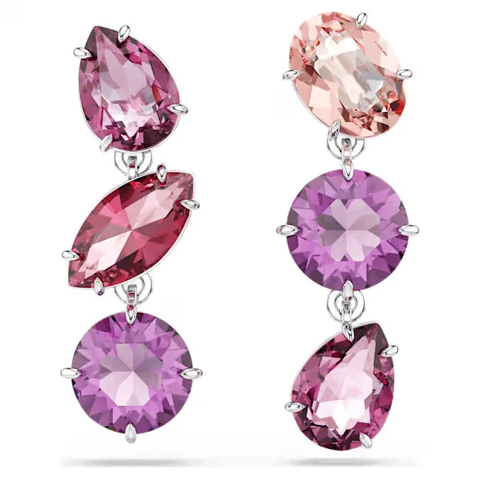 2026 New High-Quality Bee, Cupid's Arrow Heart Candy Snowflake Crystal Earrings for Women - Romantic and Elegant Holiday Gift