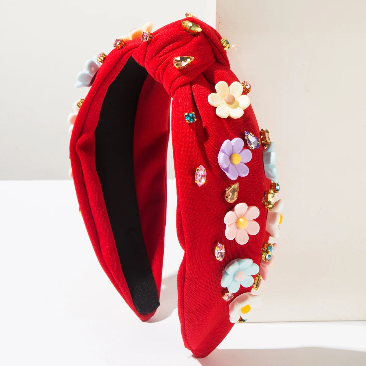 New Fashion Style Baroque Style Diamond Studded Flower Headband For Women's Fashion Shows, Street Photography, High-Quality Head