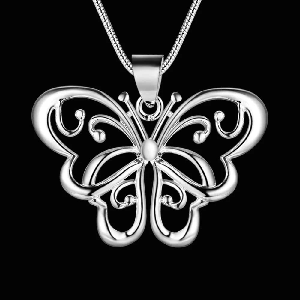 925 Sterling Silver Necklace Pendant Wholesale High Quality Fashion jewelry chains For Women Exquisite Student Girlfriend