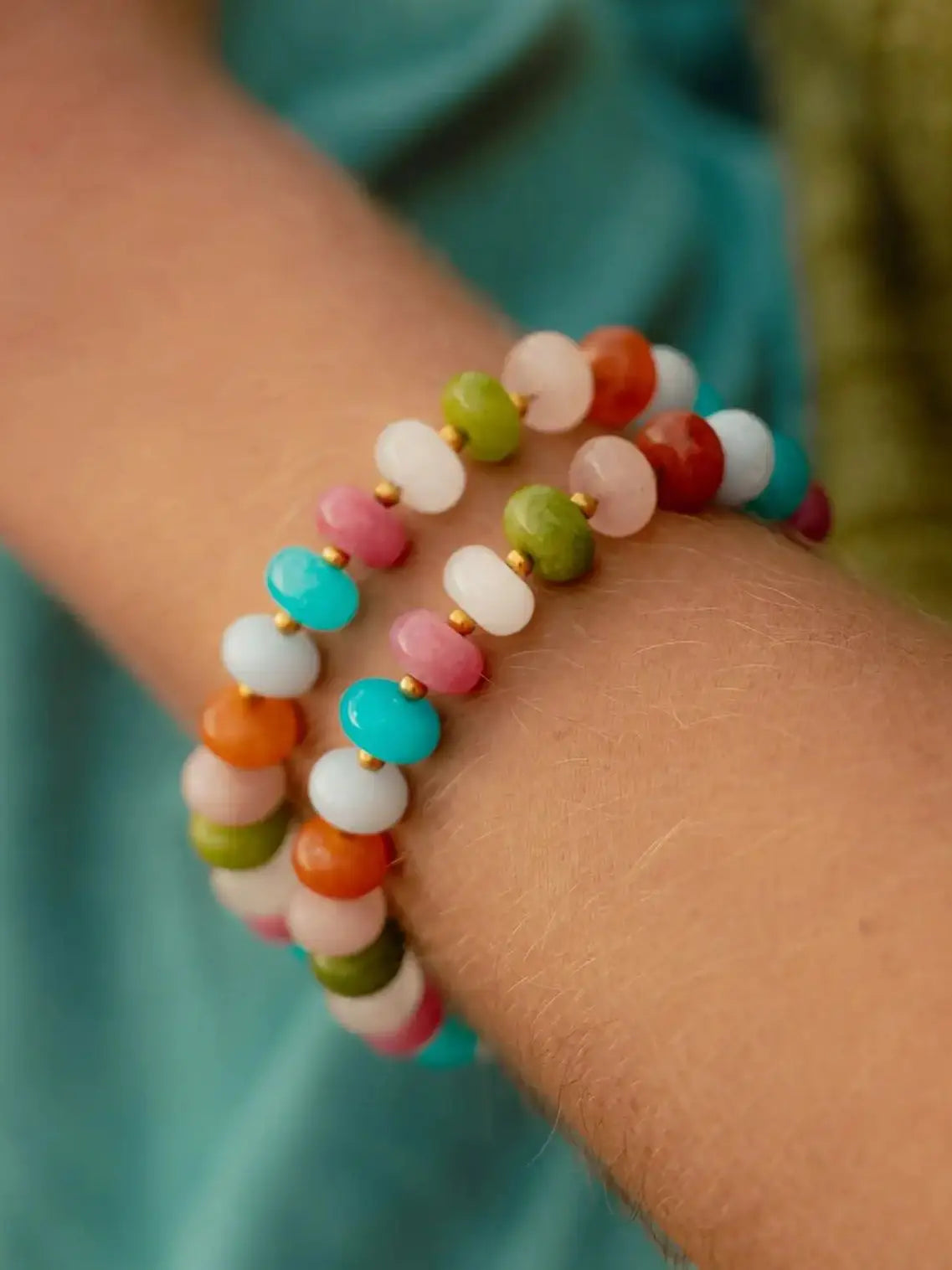 Go to Beach Natural White Small conch Bracelet Adjustable  for Women Summer coral Beads Chain Boho Chic Gift Jewelry