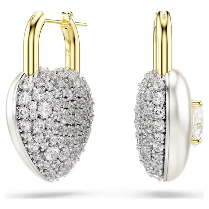 2026 New High-Quality Bee, Cupid's Arrow Heart Candy Snowflake Crystal Earrings for Women - Romantic and Elegant Holiday Gift
