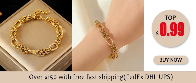 EILIECK 316L Stainless Steel Chains Necklace Choker For Women Trendy Gold Color Collar Neck Chain Waterproof Jewelry Lady Gift