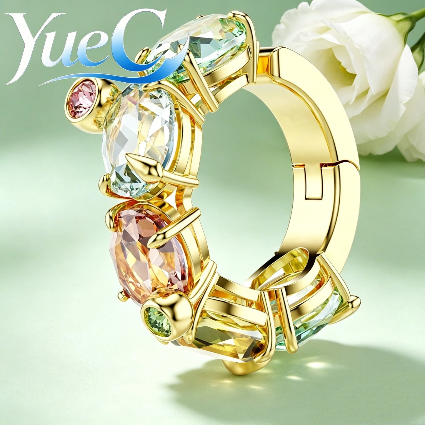 2026 YueC NEW Original Product: Flower Necklace, Butterfly Earrings, Light Luxury Charm Bracelet, Niche Design, Exquisit