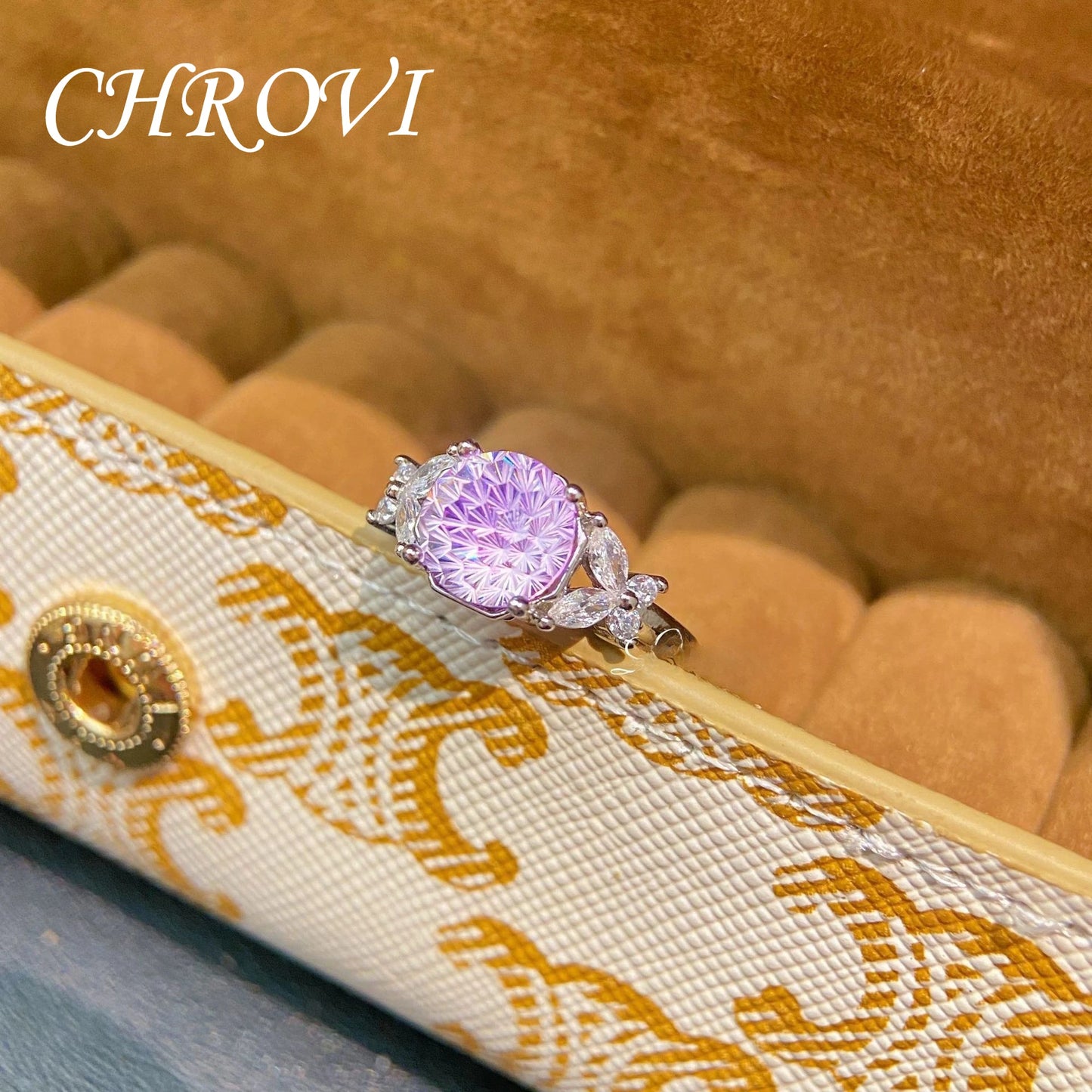 Fashion 925 Sterling Silver Light Luxury Butterfly Full Diamond Ring for Women ,mens rings