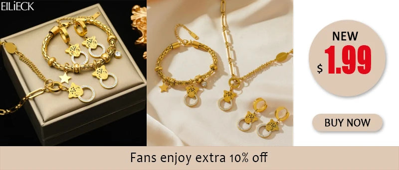 EILIECK 316L Stainless Steel Heart Love Green Crystal Pendant Necklace Earrings for Women Fashion Punk Jewelry Set Gift Party