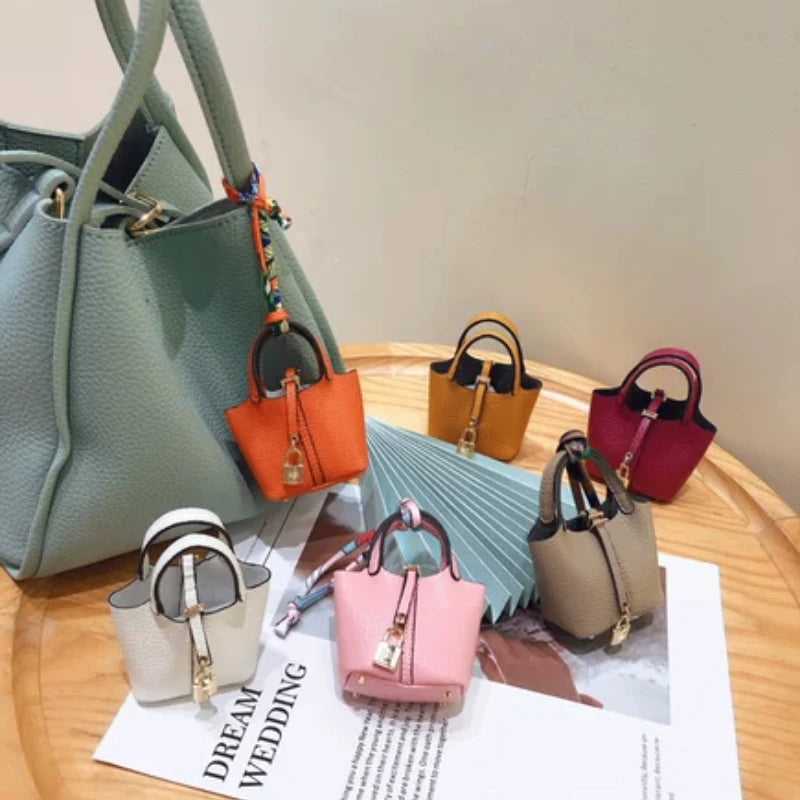 Mini Bag Pendant Keychain Hanging Accessory Zero Wallet Creative Portable Bracelet Bluetooth Earphone Bag Multifunctional