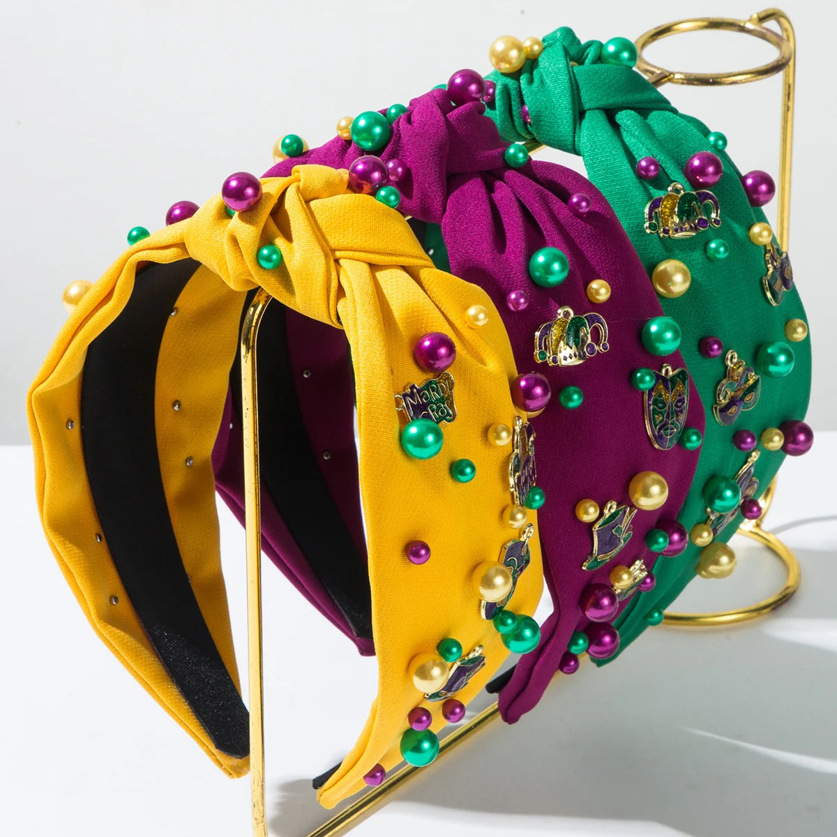 New Carnival Headband, Nail Bead Glasses, Clown Hat, Alloy Accessories, Classic Party And Holiday Hair Accessories