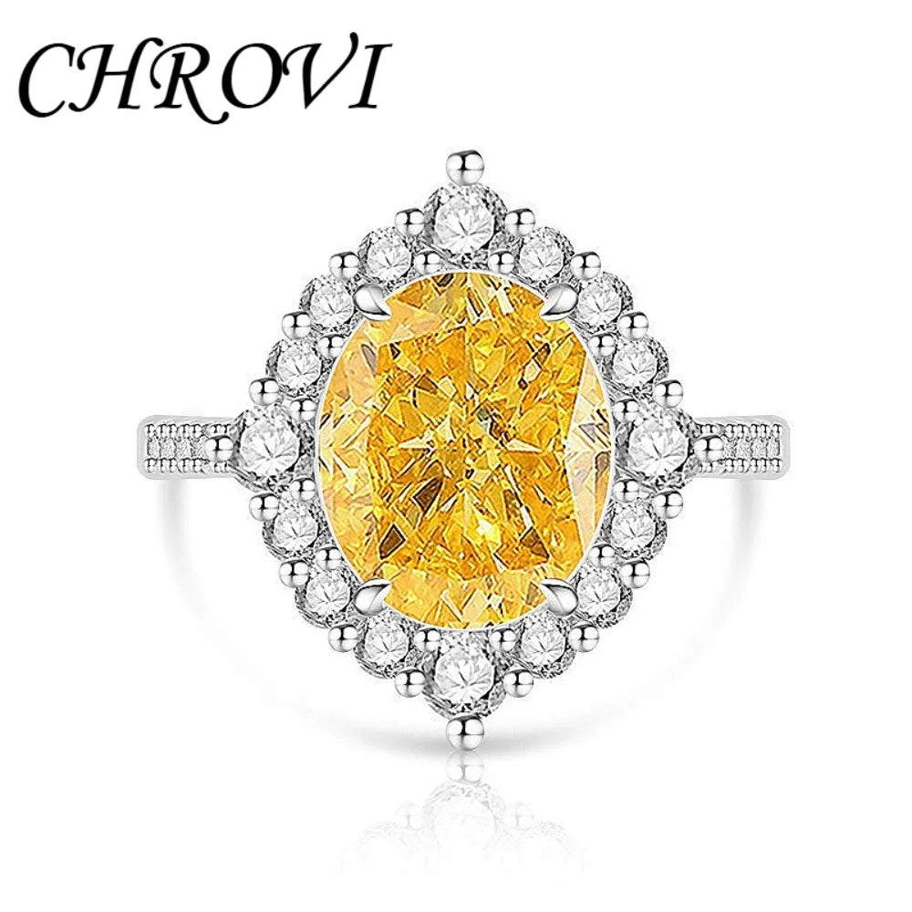 Light luxury 925 sterling silver gemstone ring, luxurious jewelry, unisex, fashionable for work, parties, and weddings ring