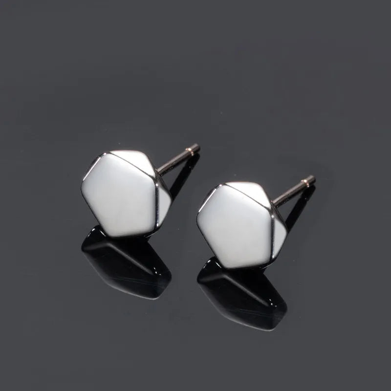 New 925 Sterling Silver Earrings AAA Zircon For Women Exquisite Student Girlfriend Jewelry Accessories Wedding Fashion Gift