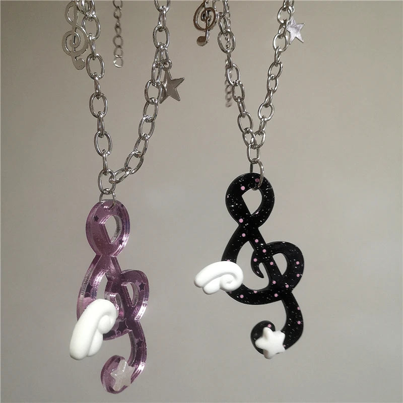 Gothic Y2K Sweet Cool Girl Necklace Choker Cute Trendy 2026 NEW Chains Neck
