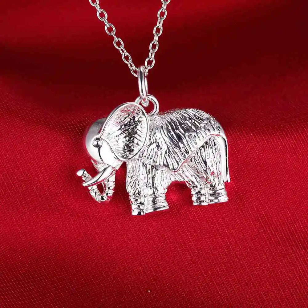 Hot 925 Sterling Silver Necklace Pendant Tree High Quality For Women Wedding Engagement Fashion Jewelry Gifts
