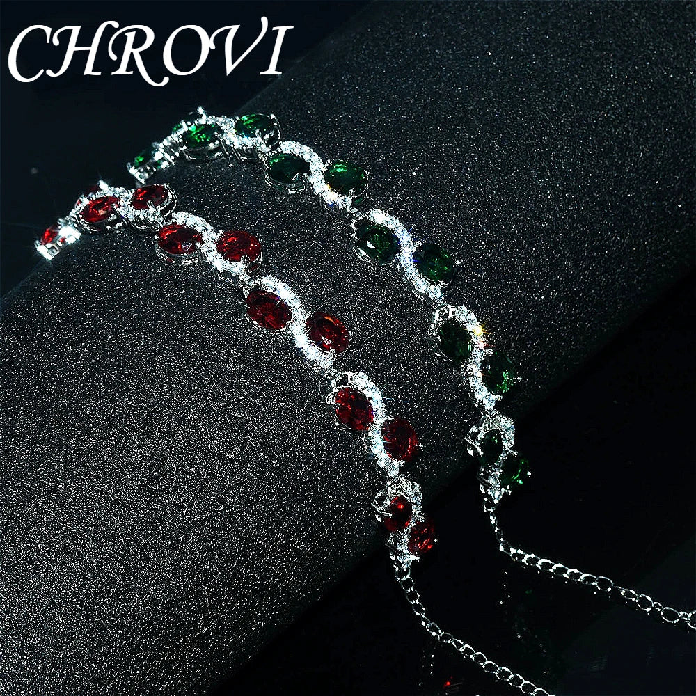 Luxury-Style 925 Sterling Silver Gemstone Bracelet - Beaded Gemstone Bracelet for Women as a Fashion Accessory