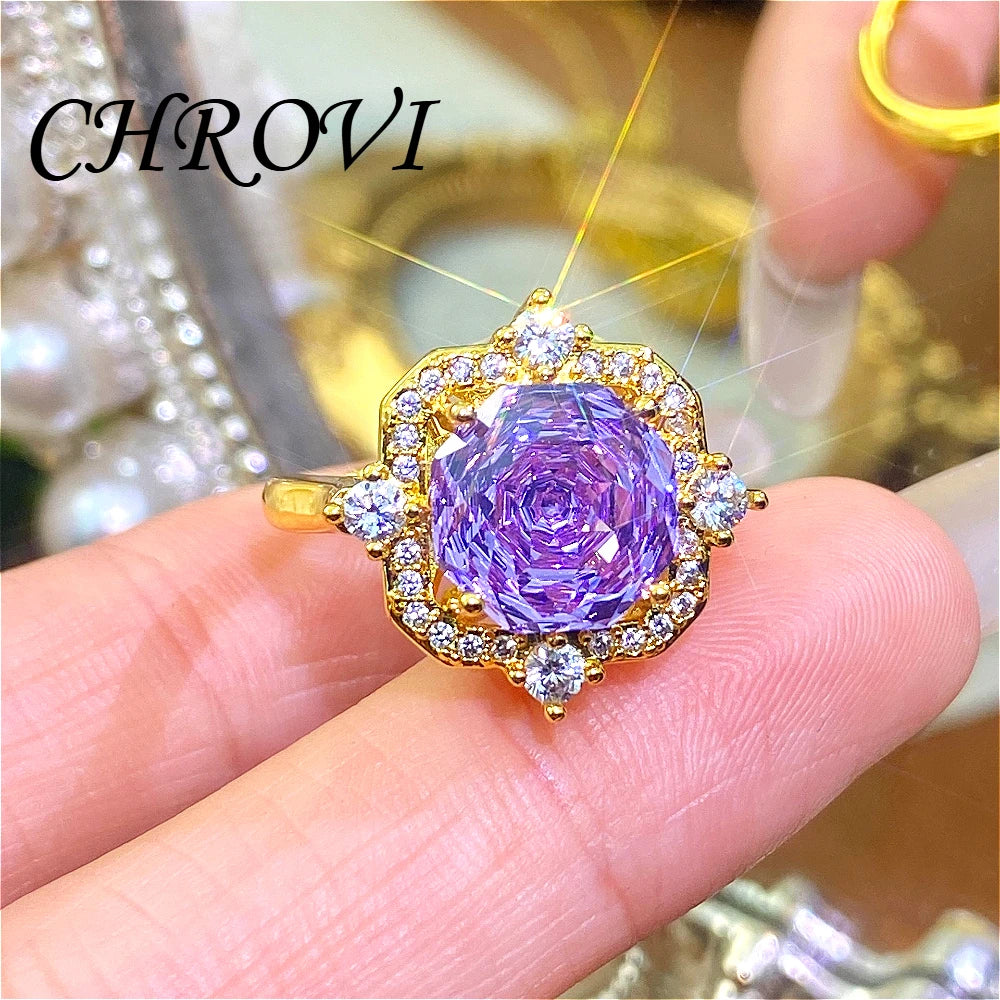 New 925 pure silver millennium rose gold necklace pendant stud earrings and colorful ring set