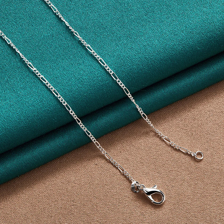 URMYLADY 925 Sterling Silver LOVE Heart Pendant Necklace For Women Wedding Party Gift Fashion Charm Jewelry