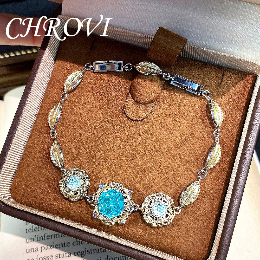 Luxury-Style 925 Sterling Silver Octagonal Millennium Rose Beaded Hand Chain for Women - Fashionable and Versatile Accessory