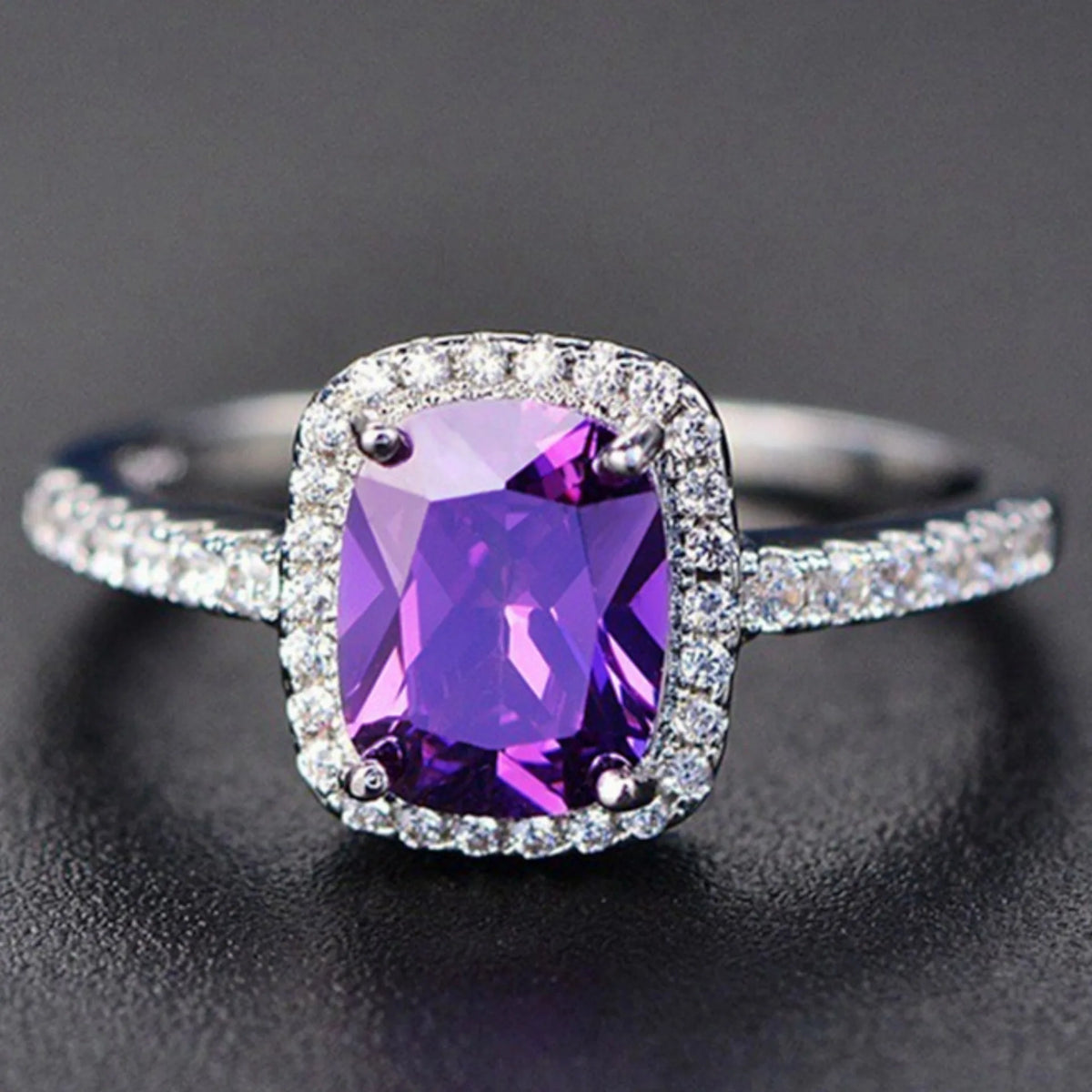 New 925 Sterling Silver Ring Shines Simplicity Crystal Zircon Fashion Exquisite For women Jewelry Wedding Engagement Gift Party