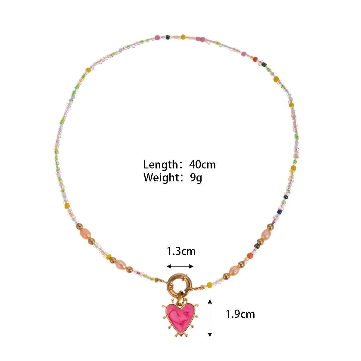 2026 Fashionable New Heart and Peach-shaped Bead Pendant Necklace Baroque Freshwater Pearl Necklace Gift