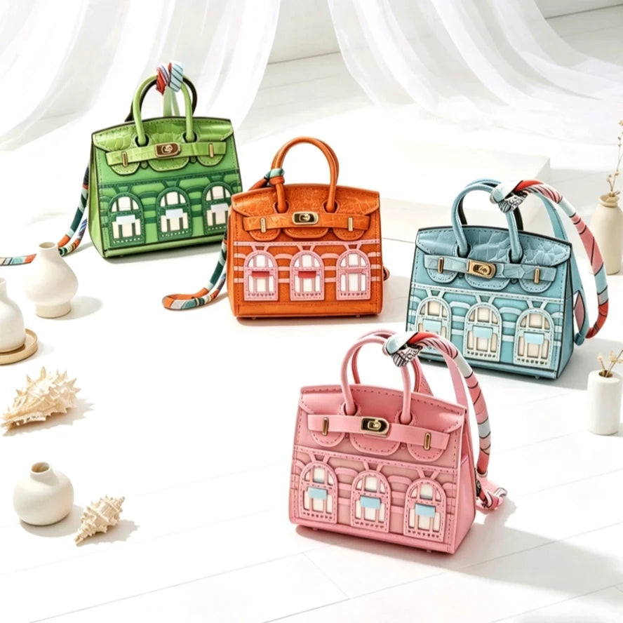 Mini Hanging Small Home Light Luxury New Fashion Decoration Envelope Headphone Leather Purse Leather Pendant Mini Keychain