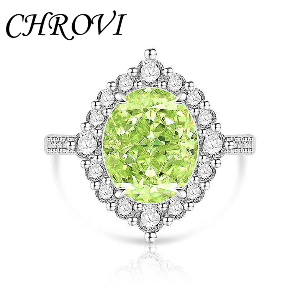 Light luxury 925 sterling silver gemstone ring, luxurious jewelry, unisex, fashionable for work, parties, and weddings ring