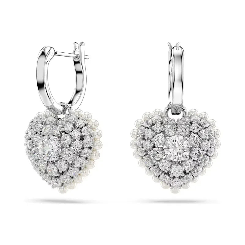 2026 New High-Quality Sparkling Crystal Seashell Seahorse Heart Cross Feather Elegant Necklace Collarbone Chain Valentine's Day