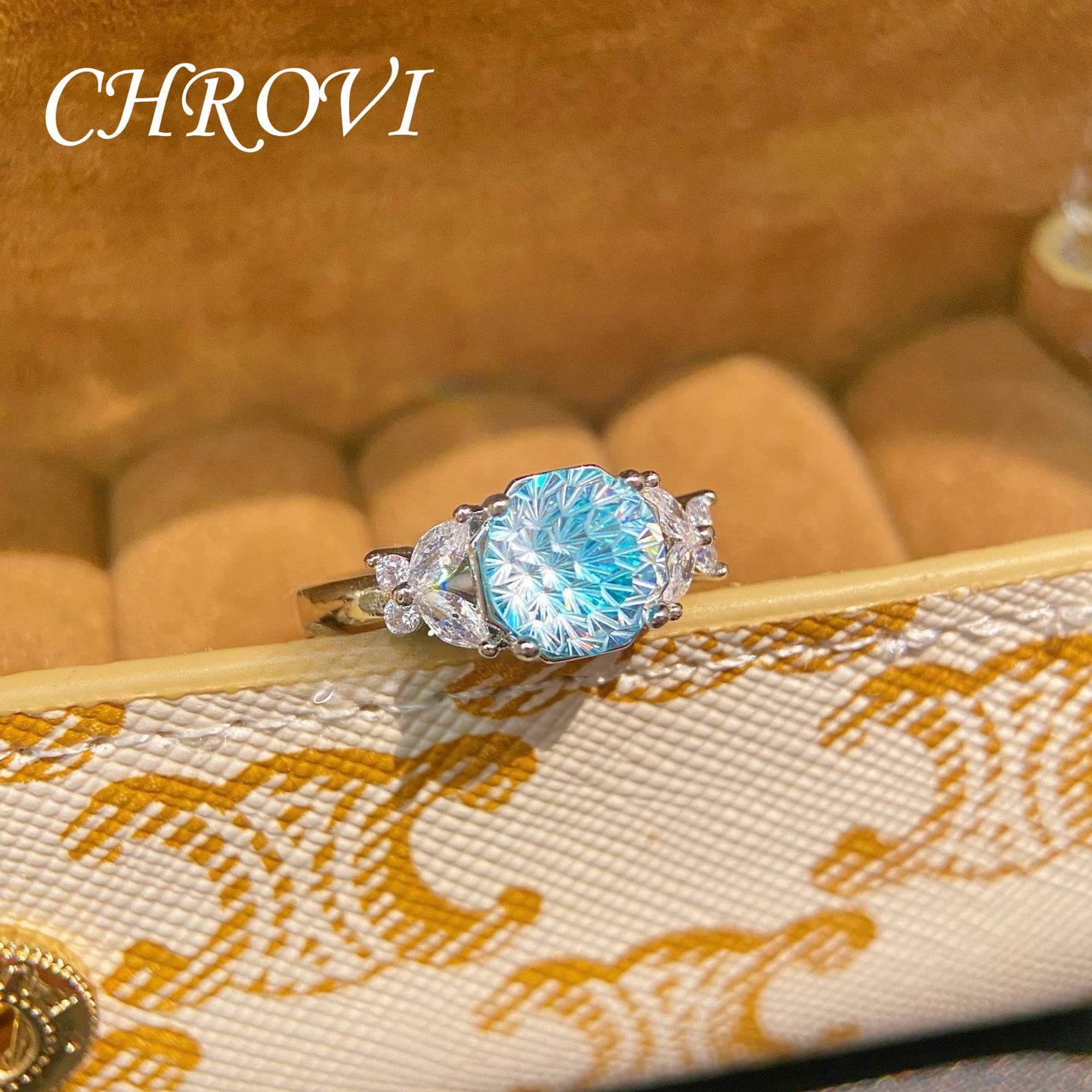 Fashion 925 Sterling Silver Light Luxury Butterfly Full Diamond Ring for Women ,mens rings