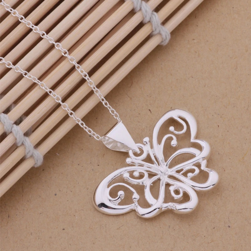 925 Sterling Silver Necklace Pendant Wholesale High Quality Fashion jewelry chains For Women Exquisite Student Girlfriend