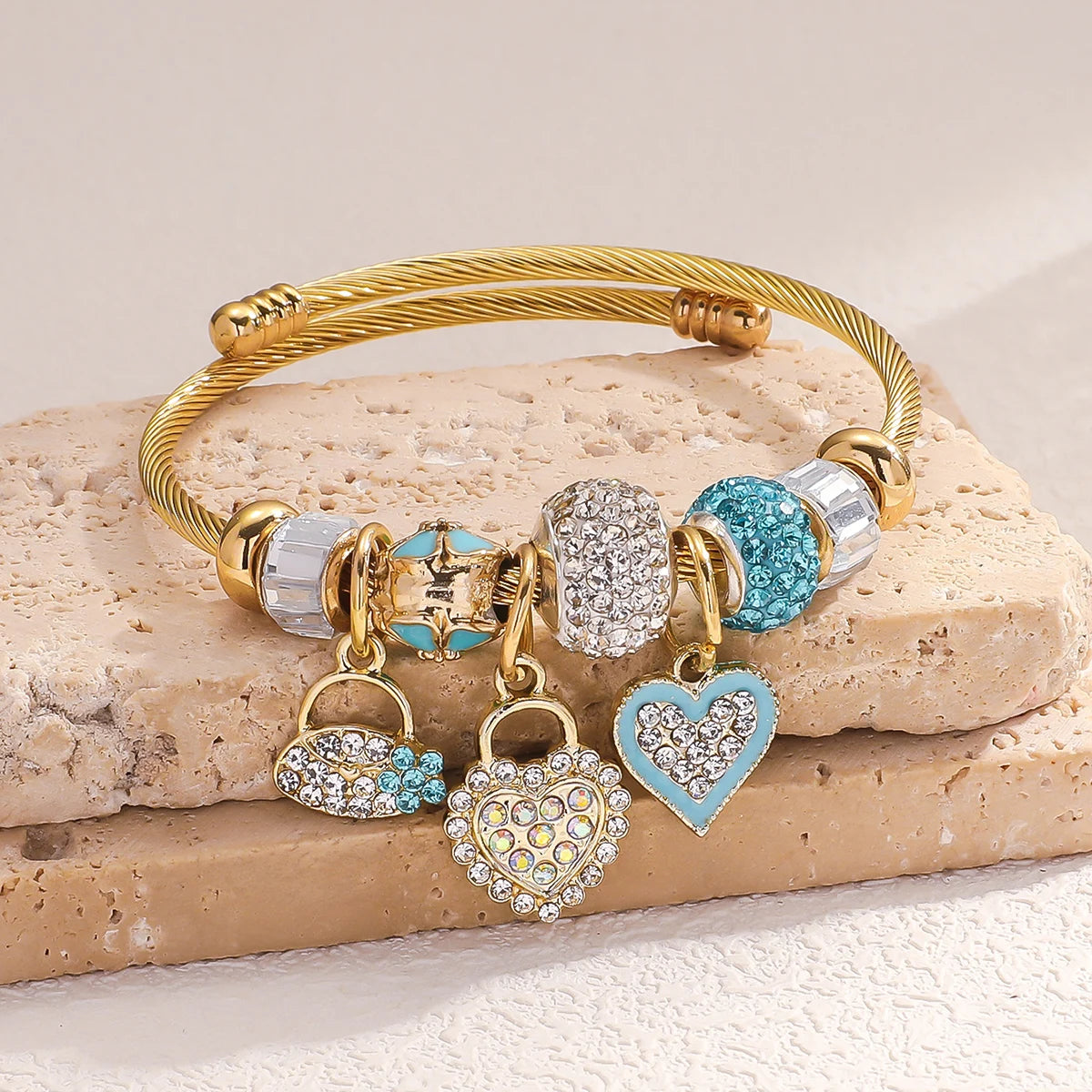1PC Women's Fashion Pan Family Multi Element Beaded Bracelet Jewelry Accessories Suitable for Date, Party, Festival Gifts