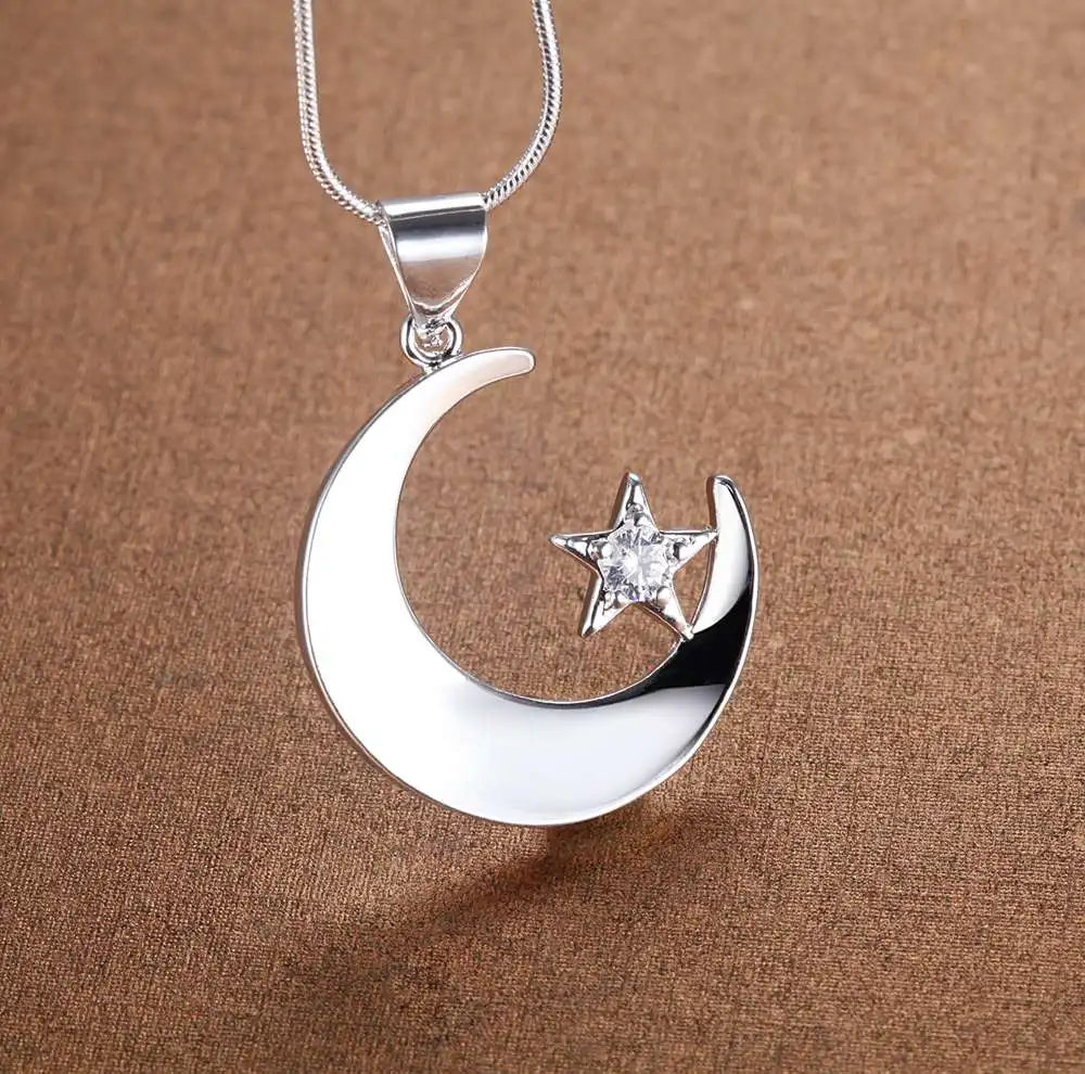 Hot 925 Sterling Silver Necklace Pendant Tree High Quality For Women Wedding Engagement Fashion Jewelry Gifts