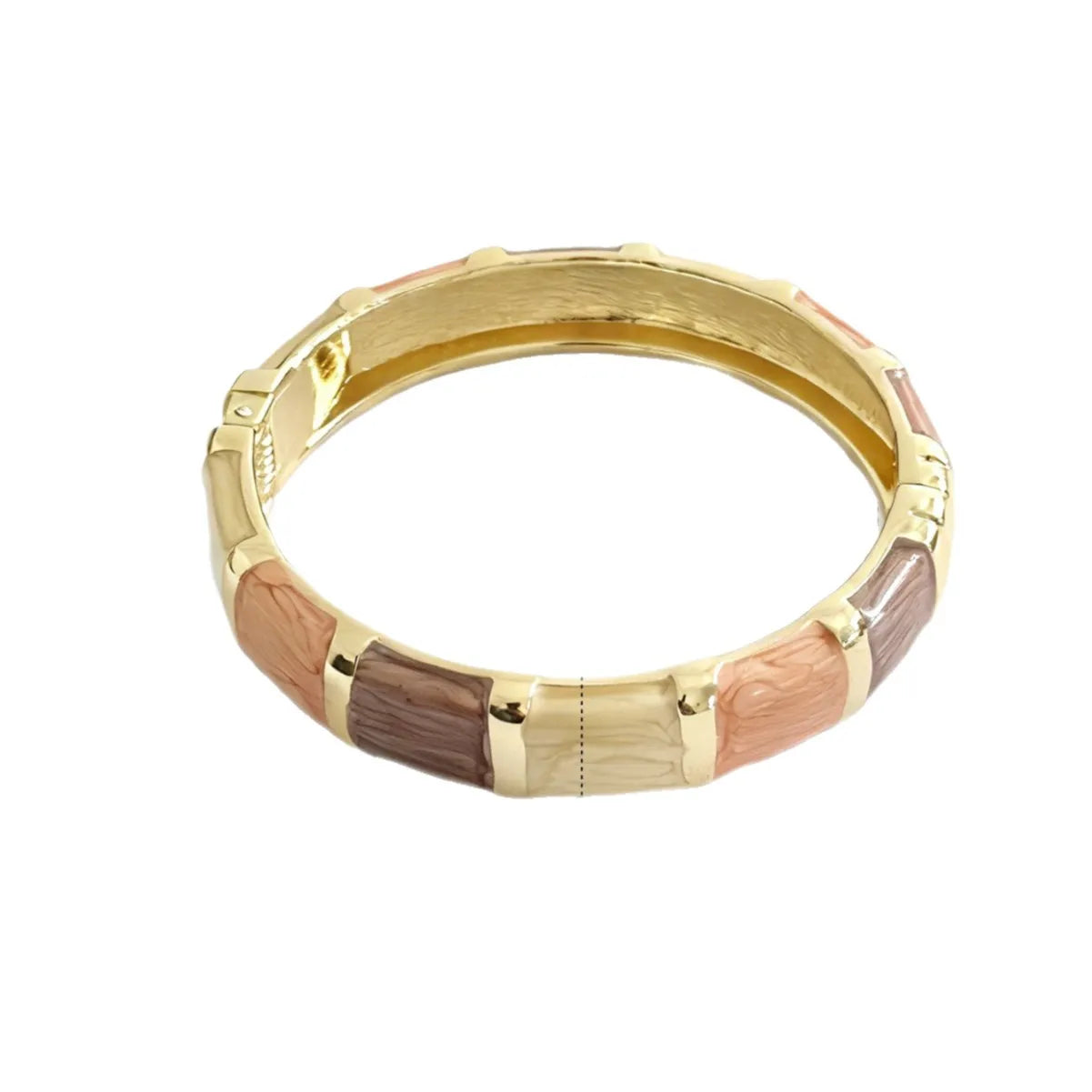 KMVEXO Exaggeration Imitation Enamaled Colorful Metal Bangle Simple Design Trendy Women's Fashion Jewelry Minimalist Bracelets