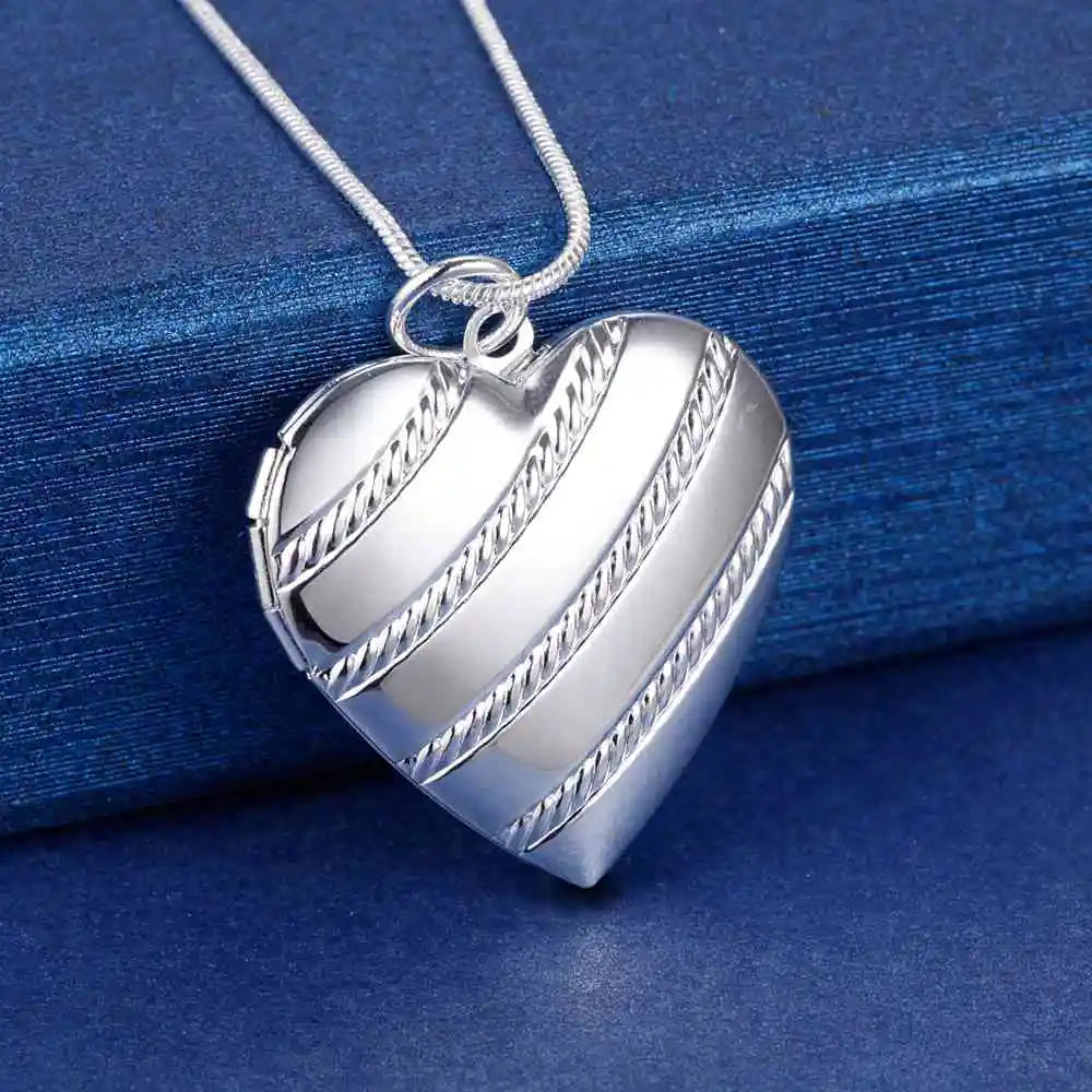 Hot 925 Sterling Silver Necklace Pendant Tree High Quality For Women Wedding Engagement Fashion Jewelry Gifts
