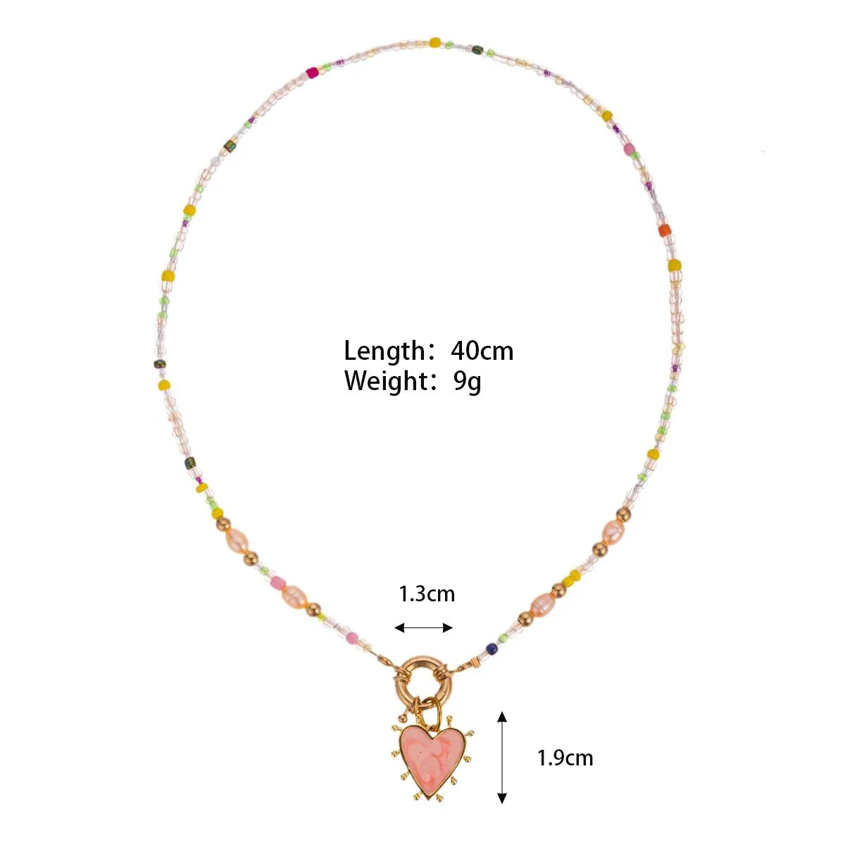 2026 Fashionable New Heart and Peach-shaped Bead Pendant Necklace Baroque Freshwater Pearl Necklace Gift