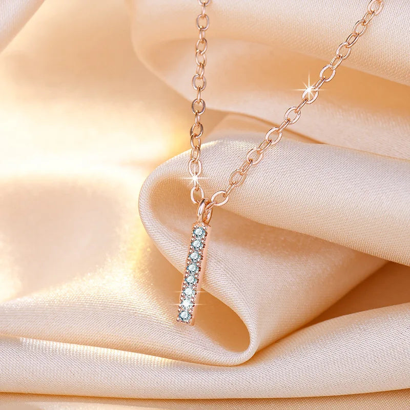 925 Sterling Silver Necklace Pendant Romance Heart Zircon High Quality For Woman Fashion Wedding Engagement Jewelry Gift