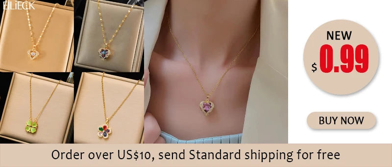 EILIECK 316L Stainless Steel Portrait Coin Pendant Necklace For Women Fashion Silver Color Neck Chain Waterproof Jewelry Gift