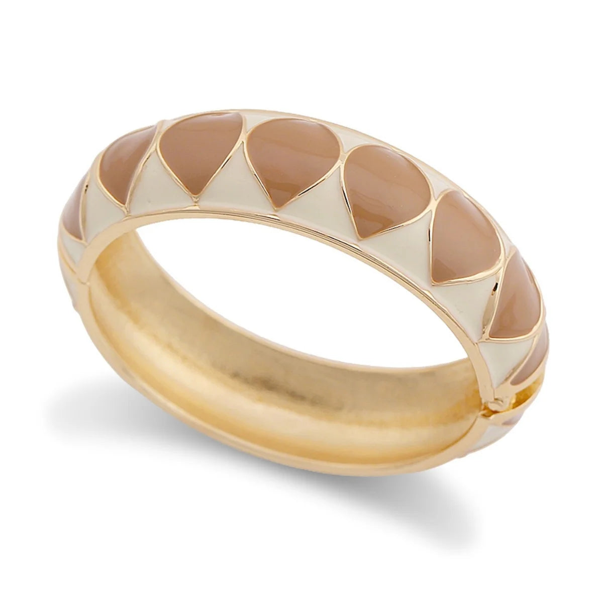 KMVEXO Irregular Enamel Spring Metal Chunky Bangles For Women Geometric Wood Wide Cuff Bracelet Punk Hip Hop Statement Jewelry ﻿