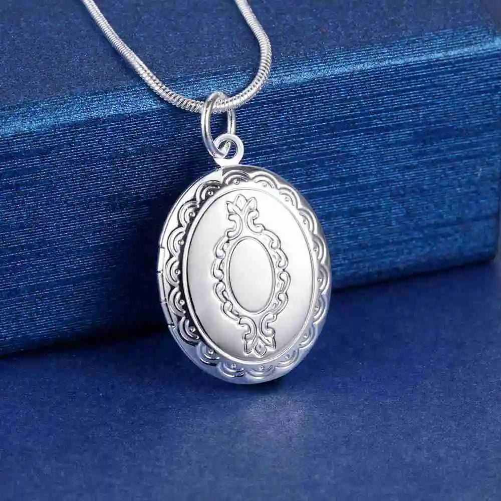 Hot 925 Sterling Silver Necklace Pendant Tree High Quality For Women Wedding Engagement Fashion Jewelry Gifts