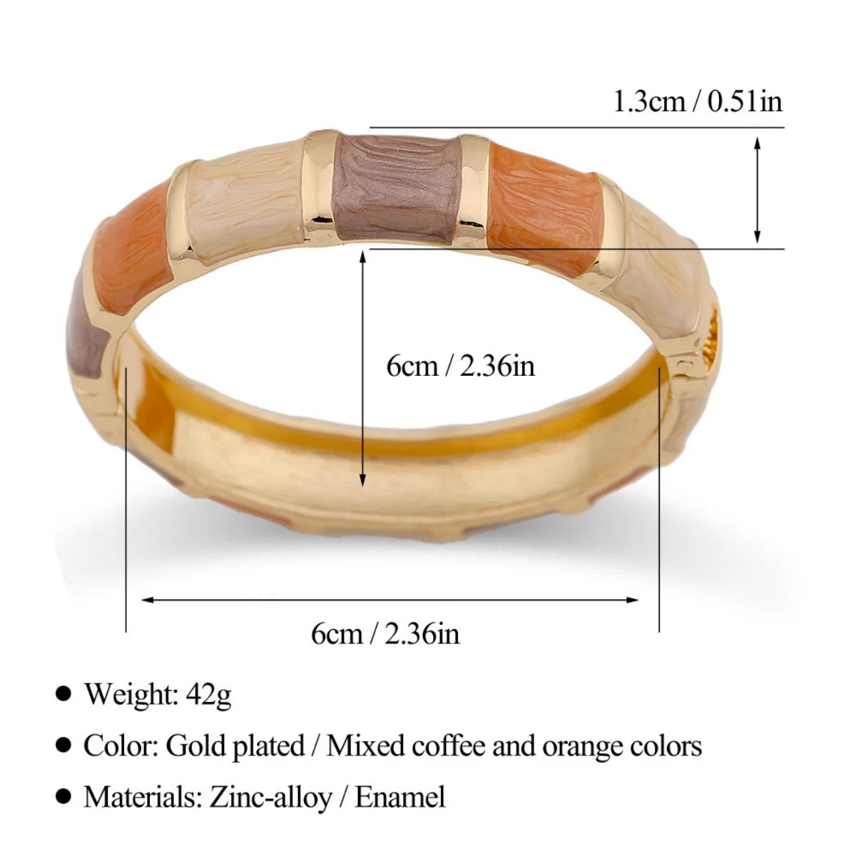 KMVEXO 7 Style Boho Beige Coffee Enamel Irregular Metal Bracelet For Women Men Punk Geometric Heart Cuff Bangle Fashion Jewelry