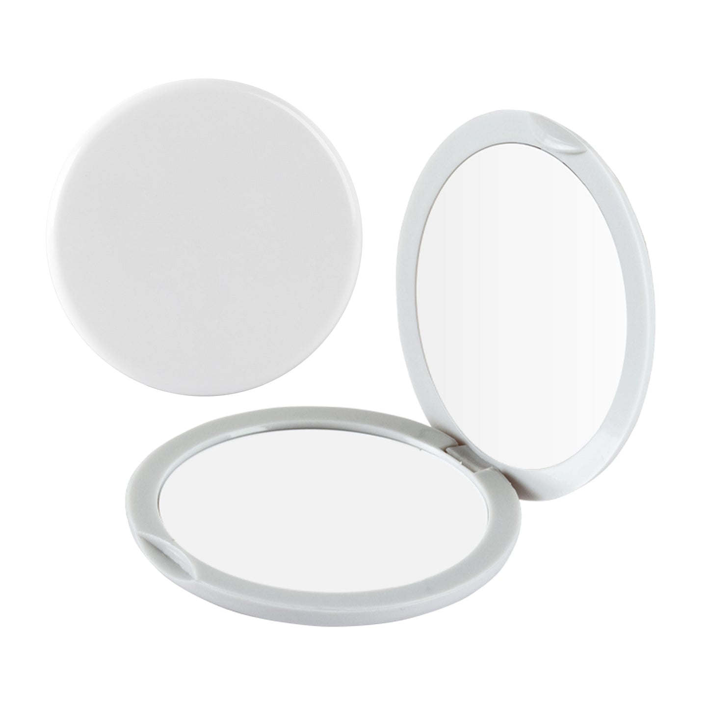 LED Compact Mirror with 1X/10X Magnification Portable Folding Handheld Small Pocket LED Travel Makeup Mirror for Daily Use/Gift/