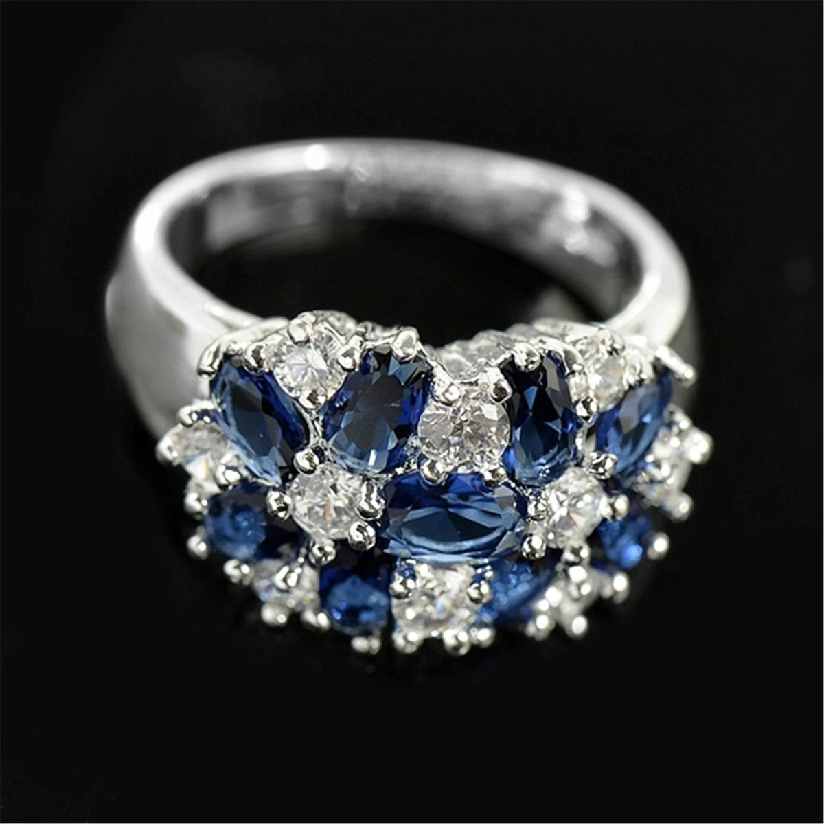 New 925 Sterling Silver Ring Shines Simplicity 6#-10# Fashion Exquisite For women Jewelry Wedding Gifts