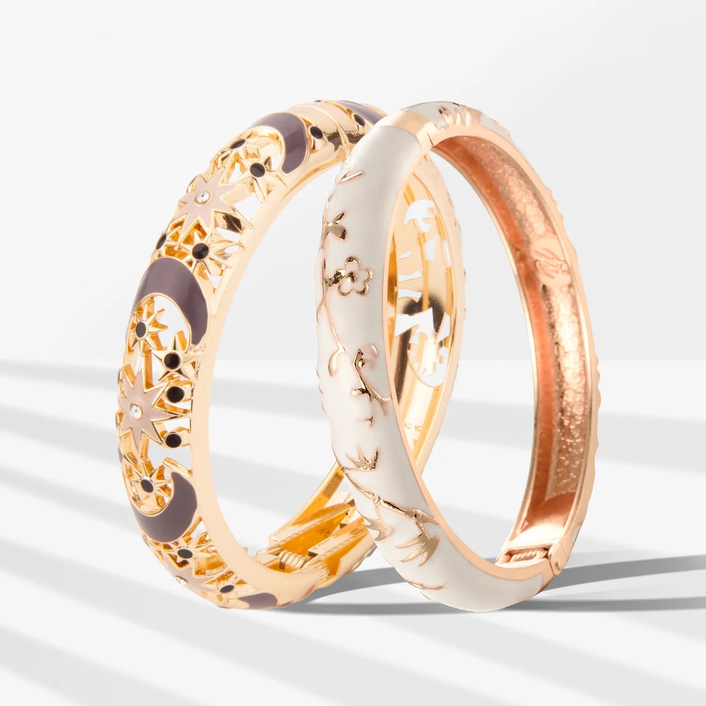 1/2PC Bangle For Women Cloisonne Bracelet On Hand Double Enamel Bangle Set Indian Style Arab Women's Jewelry Accessories Trendy