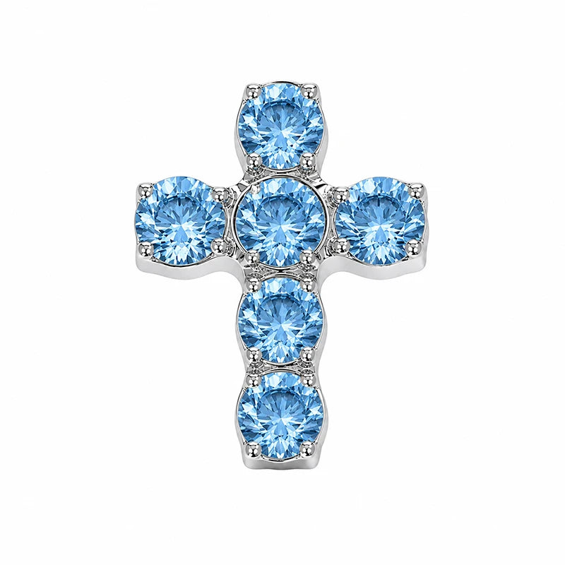 EILIECK 1Pcs ASTM F136 Titanium Spiral Cross Zirconia Ear Piercing 16G Lip Nose Body Piercing Earrings Body Piercing Jewelry